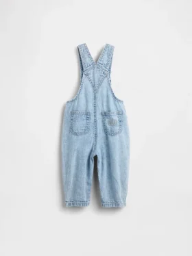 Salopette en jean Winnie l’ourson pour bébé