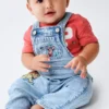 Salopette en jean Winnie l'ourson pour bébé
