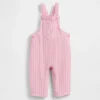 Salopette pour bébé en gaze de coton avec ours Brannan