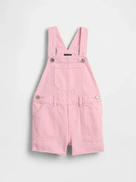 Salopettes courtes en denim ultra-doux pour Bébé & Enfant