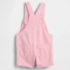 Salopettes courtes en denim ultra-doux pour Bébé & Enfant