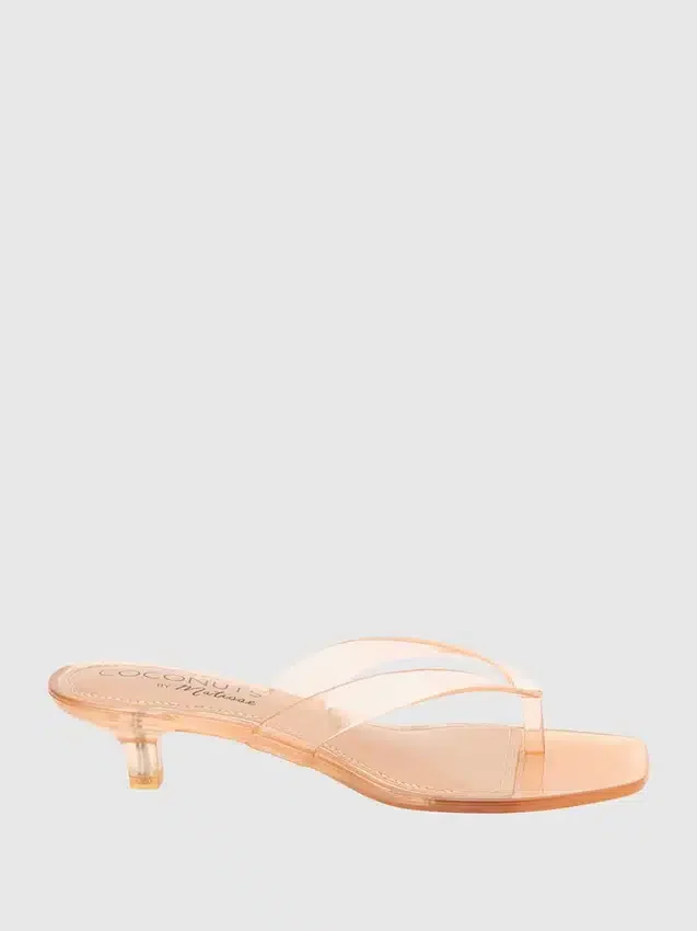 Sandale Margo en plastique transparent