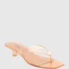 Sandale Margo en plastique transparent