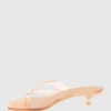 Sandale Margo en plastique transparent