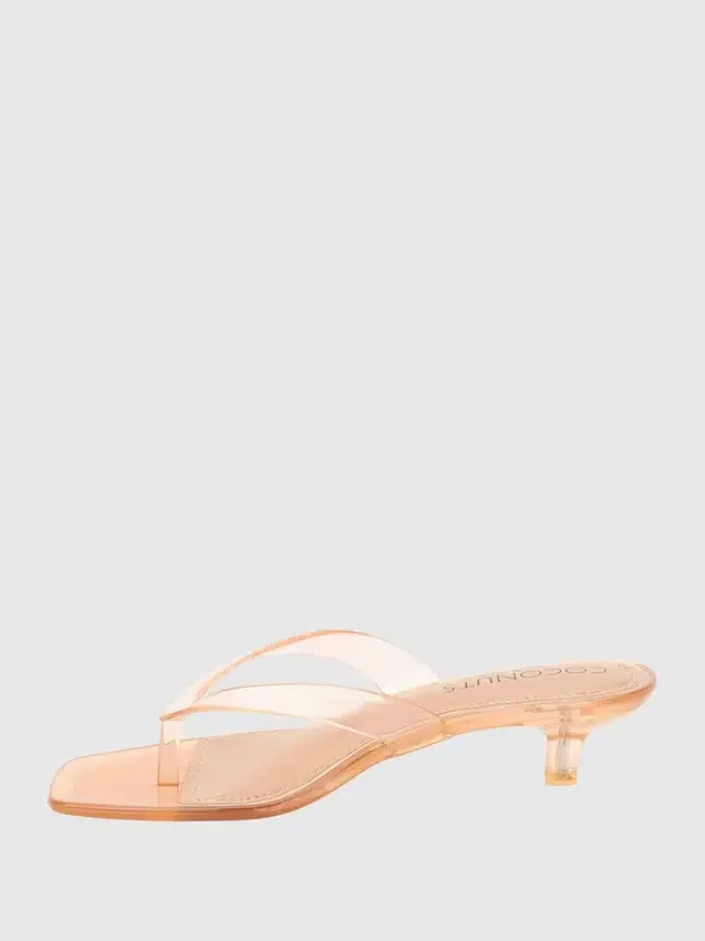 Sandale Margo en plastique transparent