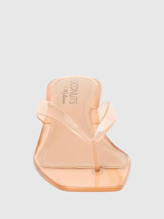 Sandale Margo en plastique transparent