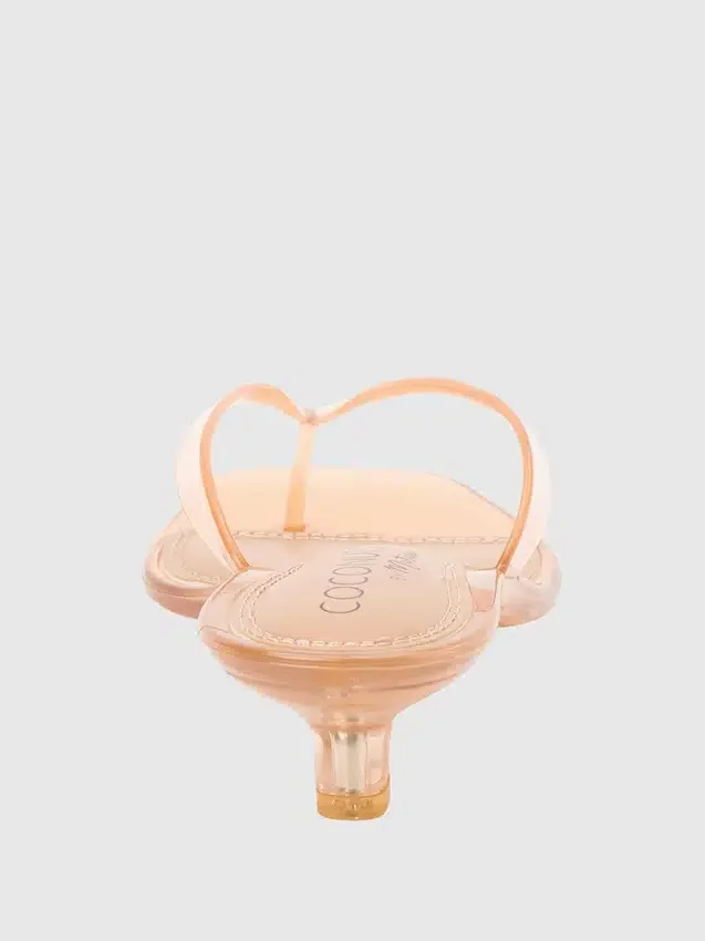 Sandale Margo en plastique transparent
