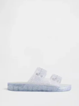 Sandales en plastique à boucles pour enfants