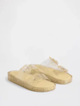 Sandales en plastique à boucles pour enfants
