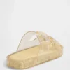 Sandales en plastique à boucles pour enfants