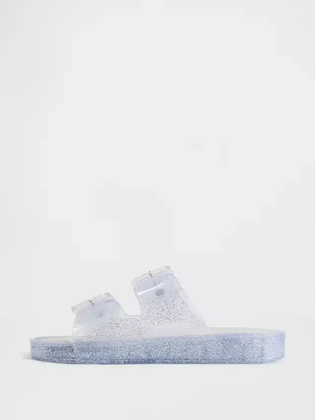 Sandales en plastique à boucles pour enfants