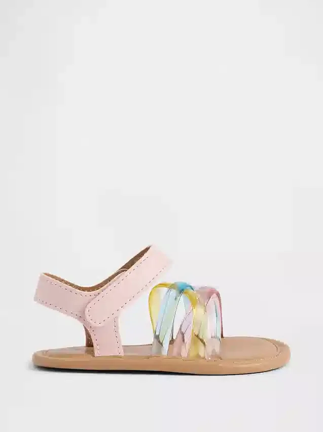 Sandales en plastique pour bébé