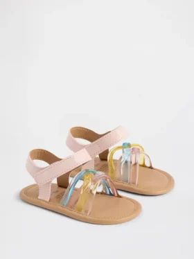 Sandales en plastique pour bébé