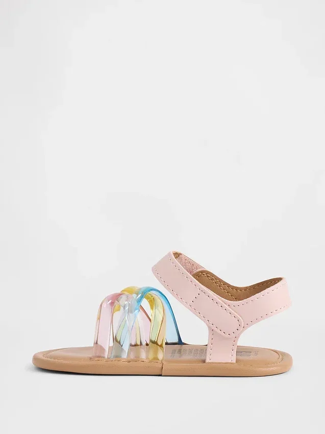 Sandales en plastique pour bébé