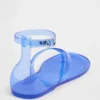Sandales à lanières en plastique