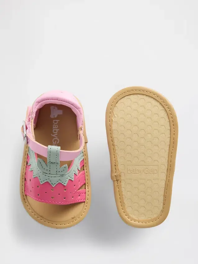 Sandales pour bébé « Fraise »