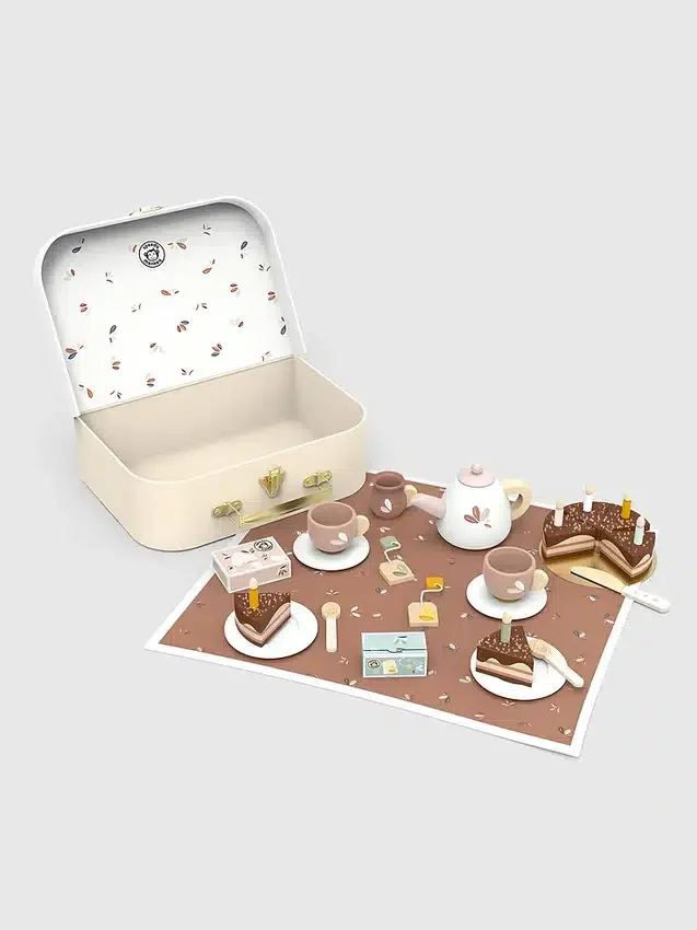 Service à thé d’anniversaire pour tout-petits