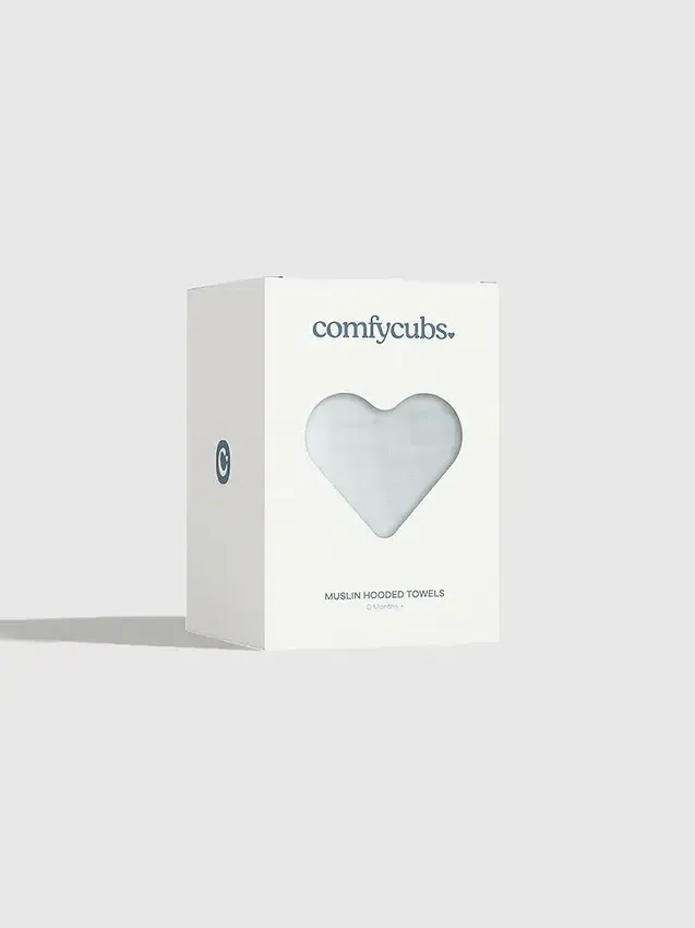 Serviette à capuche pour bébé Comfy Cubs