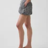Short ample à bulles vichy