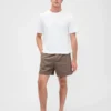 Short ample en mélange de lin de 5,5"