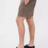Short ample en mélange de lin de 5,5"