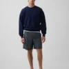 Short ample en popeline 7"