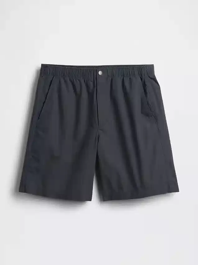 Short ample en popeline 7"