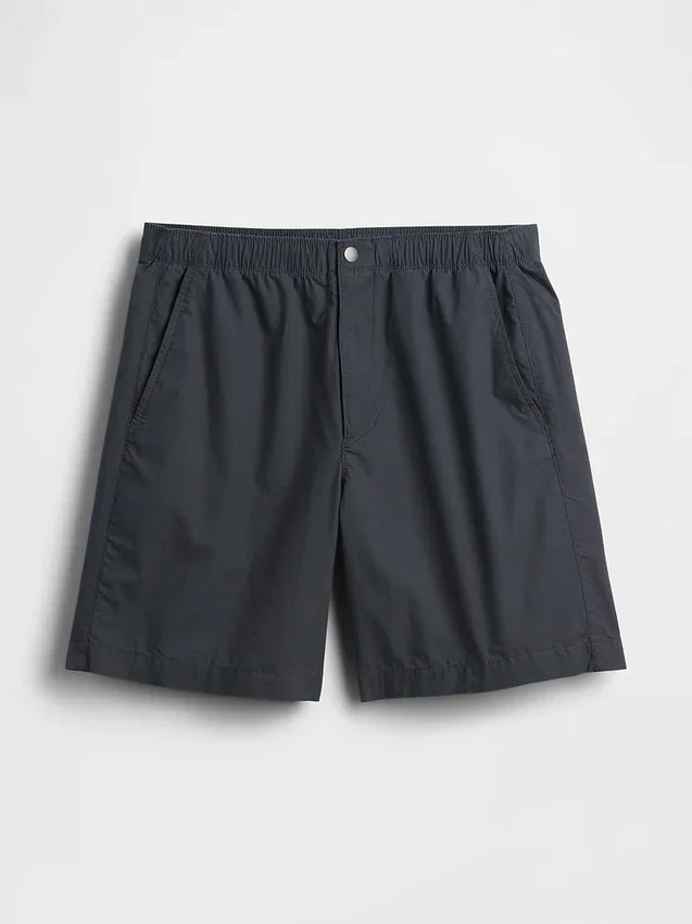 Short ample en popeline 7"