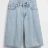 Short baggy en denim ultra-doux pour enfants