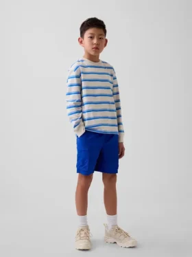 Short cargo décontracté à séchage rapide pour enfant