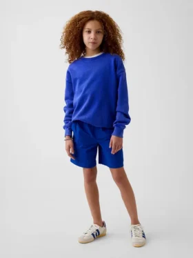 Short cargo décontracté à séchage rapide pour enfant