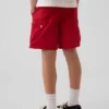 Short cargo décontracté à séchage rapide pour enfant