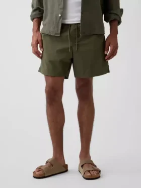 Short de bain ample 6″