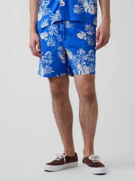 Short de bain ample 6″