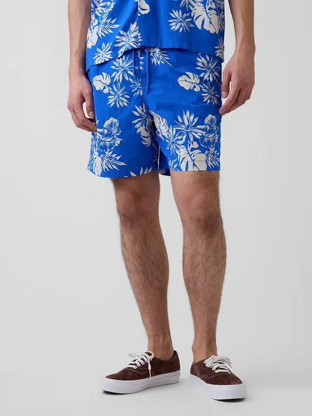 Short de bain ample 6"