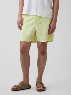 Short de bain ample 6″