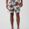 Short de bain ample 6"