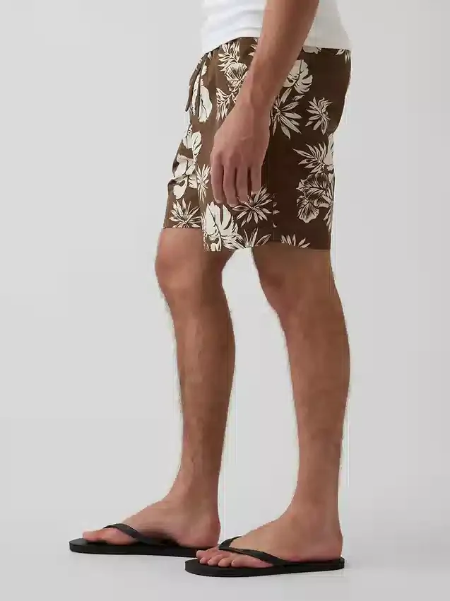 Short de bain ample 6"