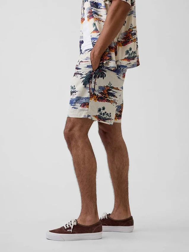 Short de bain ample 6"