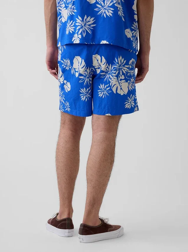 Short de bain ample 6"