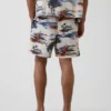 Short de bain ample 6"
