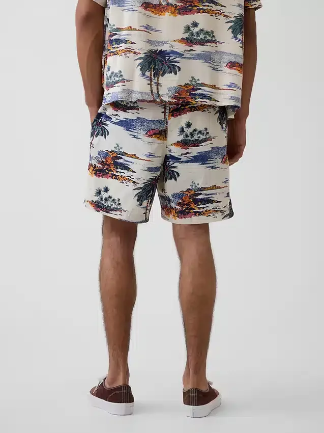 Short de bain ample 6"