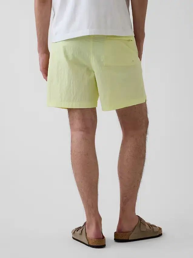 Short de bain ample 6"