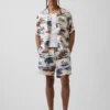 Short de bain ample 6"