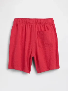 Short de bain en seersucker pour enfant, 5″