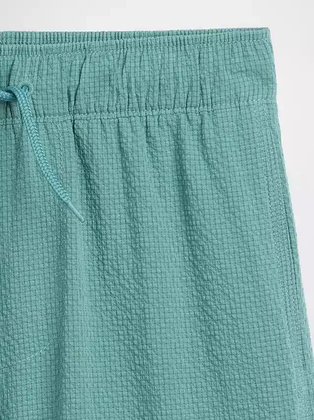 Short de bain en seersucker pour enfant, 5"