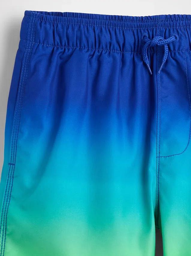 Short de bain recyclé pour enfants, 3,5"
