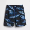 Short de bain recyclé pour enfants, 5"