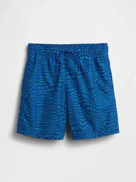 Short de bain recyclé pour enfants, 5"