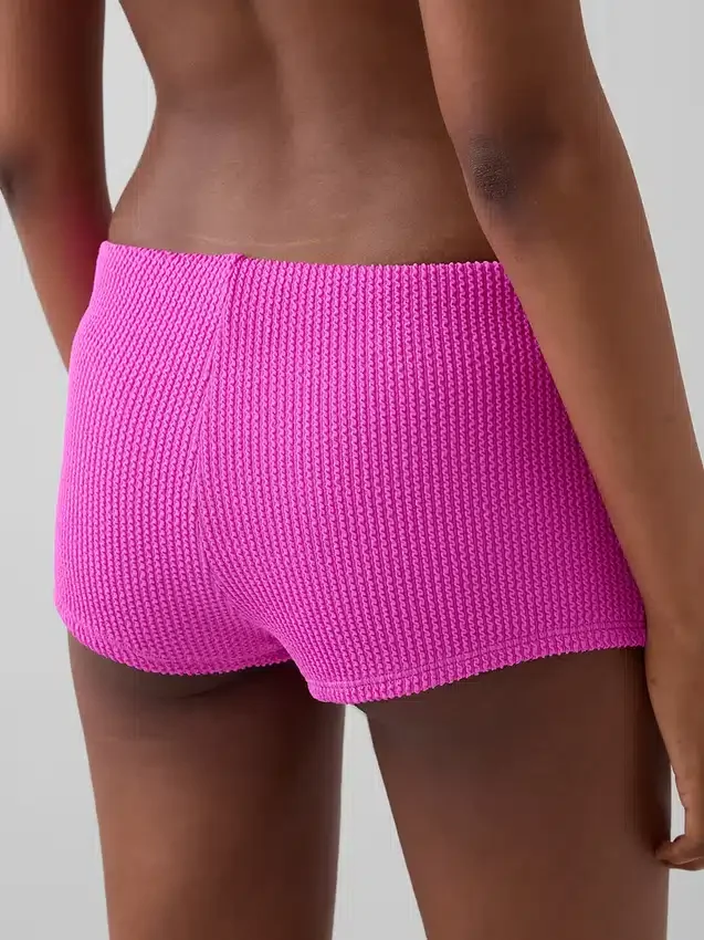 Short de bain taille basse